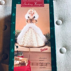 Hallmark Barbie Christmas stalking holder